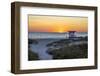 USA, Florida, Port Canaveral. Sunrise over the Atlantic-Hollice Looney-Framed Photographic Print