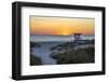 USA, Florida, Port Canaveral. Sunrise over the Atlantic-Hollice Looney-Framed Photographic Print