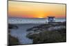 USA, Florida, Port Canaveral. Sunrise over the Atlantic-Hollice Looney-Mounted Photographic Print