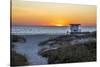 USA, Florida, Port Canaveral. Sunrise over the Atlantic-Hollice Looney-Stretched Canvas