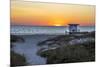 USA, Florida, Port Canaveral. Sunrise over the Atlantic-Hollice Looney-Mounted Photographic Print