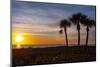 USA, Florida, Sarasota, Crescent Beach, Siesta Key, Sunset-Bernard Friel-Mounted Photographic Print