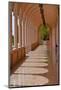 USA, Florida, Sarasota, Museum of Art Columned Corridor.-Bernard Friel-Mounted Photographic Print