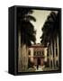 USA, Florida, Sarasota, Ringling Museum, Ca D'Zan, John Ringing Mansion-Walter Bibikow-Framed Stretched Canvas