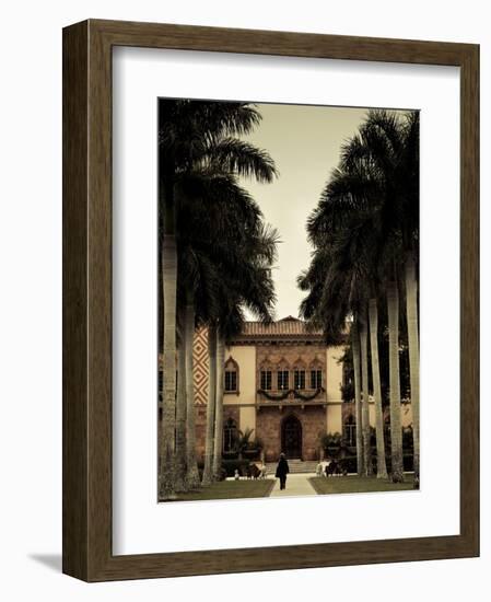 USA, Florida, Sarasota, Ringling Museum, Ca D'Zan, John Ringing Mansion-Walter Bibikow-Framed Photographic Print
