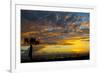 USA, Florida, Sarasota, Siesta Key. Seascape at sunset-Bernard Friel-Framed Photographic Print