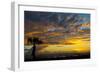 USA, Florida, Sarasota, Siesta Key. Seascape at sunset-Bernard Friel-Framed Photographic Print