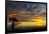 USA, Florida, Sarasota, Siesta Key. Seascape at sunset-Bernard Friel-Framed Photographic Print