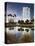 USA, Florida, Sarasota, Skyline and One Sarasota Tower Building-Walter Bibikow-Stretched Canvas