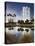 USA, Florida, Sarasota, Skyline and One Sarasota Tower Building-Walter Bibikow-Stretched Canvas