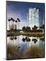 USA, Florida, Sarasota, Skyline and One Sarasota Tower Building-Walter Bibikow-Mounted Photographic Print