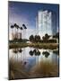 USA, Florida, Sarasota, Skyline and One Sarasota Tower Building-Walter Bibikow-Mounted Photographic Print