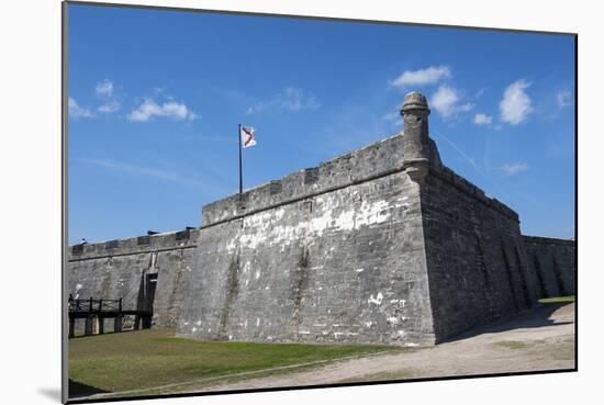 USA, Florida, St. Augustine, Castillo De San Marcos-Lisa S. Engelbrecht-Mounted Photographic Print