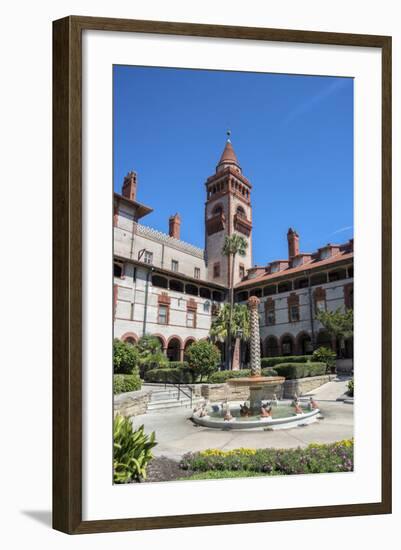 USA, Florida, St. Augustine, Hotel Ponce de Leon, Flagler College-Jim Engelbrecht-Framed Photographic Print