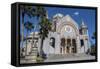 USA, Florida, St. Augustine, Memorial Presbyterian Church.-Lisa S. Engelbrecht-Framed Stretched Canvas