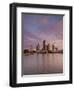 USA, Florida, Tampa, Skyline from Hillsborough Bay-Walter Bibikow-Framed Photographic Print