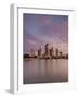 USA, Florida, Tampa, Skyline from Hillsborough Bay-Walter Bibikow-Framed Photographic Print