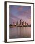 USA, Florida, Tampa, Skyline from Hillsborough Bay-Walter Bibikow-Framed Photographic Print