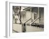 USA, Florida, Tampa, Ybor City, Cuban Heritage Area, Centennial Park, Row Houses-Walter Bibikow-Framed Photographic Print