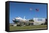 USA, Florida, Titusville, Astronaut Hall of Fame.-Jim Engelbrecht-Framed Stretched Canvas