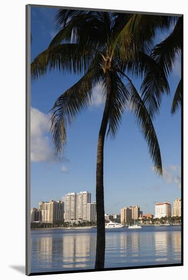 USA, Florida, West Palm Beach, City View, Morning-Walter Bibikow-Mounted Photographic Print