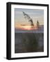 USA, Fort De Soto Park, Pinellas County, St. Petersburg, Florida. Seacoast against the sunset-Deborah Winchester-Framed Photographic Print