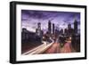 USA, Georgia, Atlanta, City Skyline from Interstate 20-Walter Bibikow-Framed Photographic Print