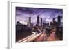 USA, Georgia, Atlanta, City Skyline from Interstate 20-Walter Bibikow-Framed Photographic Print