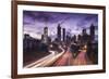 USA, Georgia, Atlanta, City Skyline from Interstate 20-Walter Bibikow-Framed Photographic Print