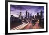 USA, Georgia, Atlanta, City Skyline from Interstate 20-Walter Bibikow-Framed Photographic Print