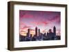 USA, Georgia, Atlanta, City Skyline from Interstate 20-Walter Bibikow-Framed Photographic Print