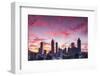 USA, Georgia, Atlanta, City Skyline from Interstate 20-Walter Bibikow-Framed Photographic Print