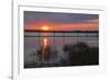 USA, Georgia, Jekyll Island, Sunset on Jekyll Island-Hollice Looney-Framed Photographic Print