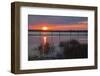 USA, Georgia, Jekyll Island, Sunset on Jekyll Island-Hollice Looney-Framed Photographic Print
