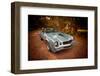 USA, Georgia, Savannah. Classic 1979 Camaro parked on brick driveway. (PR)-Joanne Wells-Framed Photographic Print