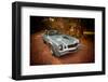 USA, Georgia, Savannah. Classic 1979 Camaro parked on brick driveway. (PR)-Joanne Wells-Framed Photographic Print