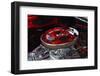 USA, Georgia, Savannah, Engine of a Car in Car Show-Joanne Wells-Framed Photographic Print