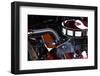 USA, Georgia, Savannah, Engine of a Car in Car Show-Joanne Wells-Framed Photographic Print