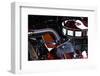 USA, Georgia, Savannah, Engine of a Car in Car Show-Joanne Wells-Framed Photographic Print