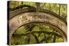 USA, Georgia, Savannah, Entrance to Wormsloe Plantation.-Joanne Wells-Stretched Canvas