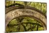 USA, Georgia, Savannah, Entrance to Wormsloe Plantation.-Joanne Wells-Mounted Photographic Print