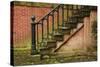 USA, Georgia, Savannah, Steps in the Historic District-Joanne Wells-Stretched Canvas