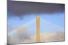 USA, Georgia, Savannah. Talmadge Memorial Bridge in the clouds.-Joanne Wells-Mounted Photographic Print