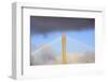 USA, Georgia, Savannah. Talmadge Memorial Bridge in the clouds.-Joanne Wells-Framed Photographic Print