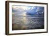 USA, Georgia, Tybee Island, Early morning off shore storm.-Joanne Wells-Framed Photographic Print