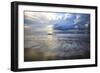 USA, Georgia, Tybee Island, Early morning off shore storm.-Joanne Wells-Framed Photographic Print