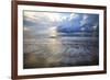 USA, Georgia, Tybee Island, Early morning off shore storm.-Joanne Wells-Framed Photographic Print