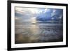 USA, Georgia, Tybee Island, Early morning off shore storm.-Joanne Wells-Framed Photographic Print