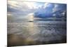 USA, Georgia, Tybee Island, Early morning off shore storm.-Joanne Wells-Mounted Photographic Print