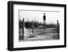 USA, Georgia, Tybee Island, Fences and Lighthouse-Ann Collins-Framed Photographic Print